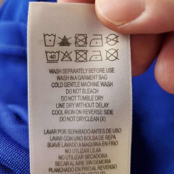 City Chic Lace Inset Fit & Flare Dress Sz XS/14 - Picture 11 of 12